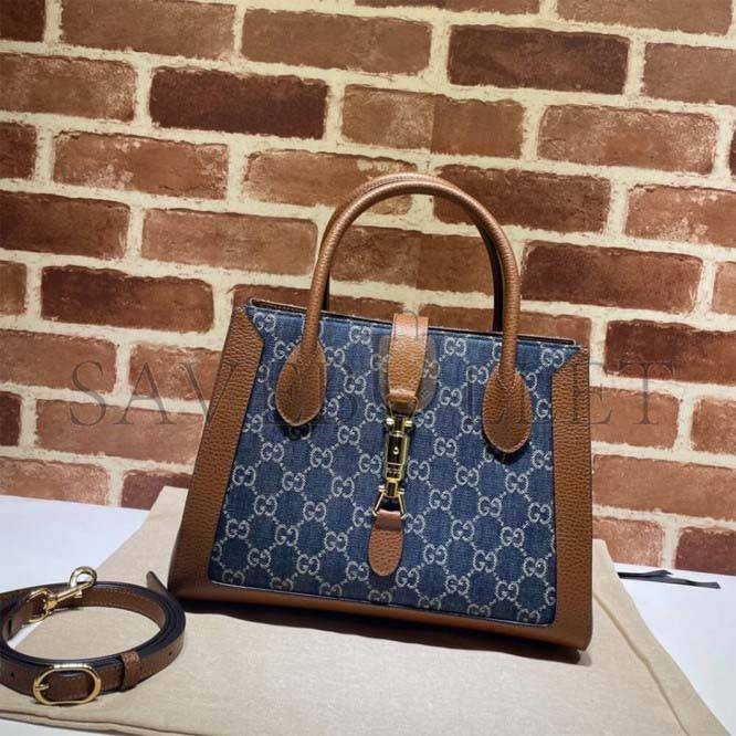 GUCCI JACKIE 1961 MEDIUM TOTE BAG 649016    (30*24*12cm)